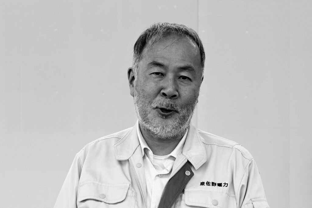 甲田裕武さん(泉佐野電力事務局長