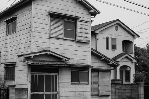 大阪市郊外の戸建て住宅問題